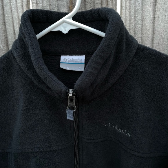 Youth Columbia Full Zip Up Fleece Jacket - Picture 3 of 8